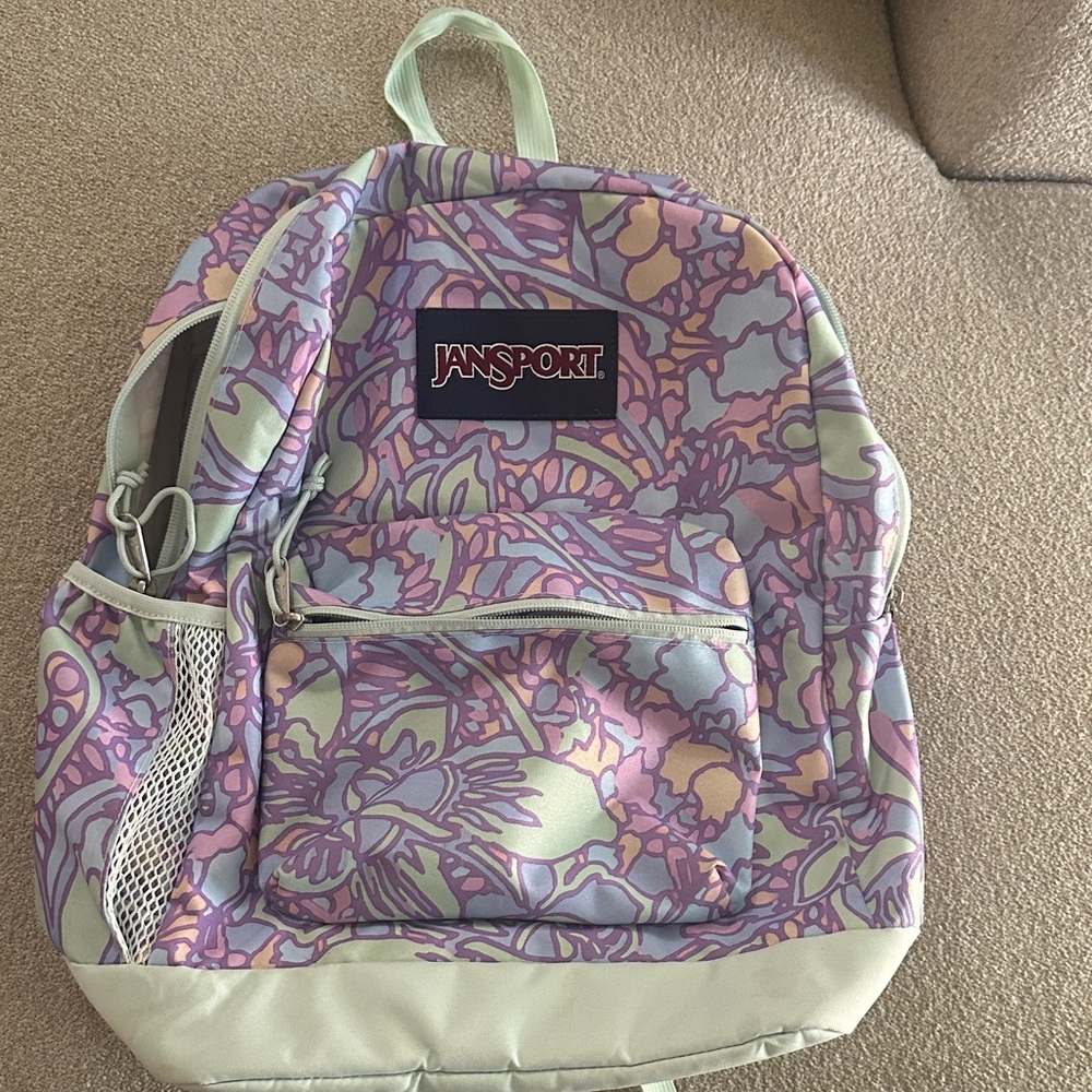 Jansport Pastel Floral Backpack